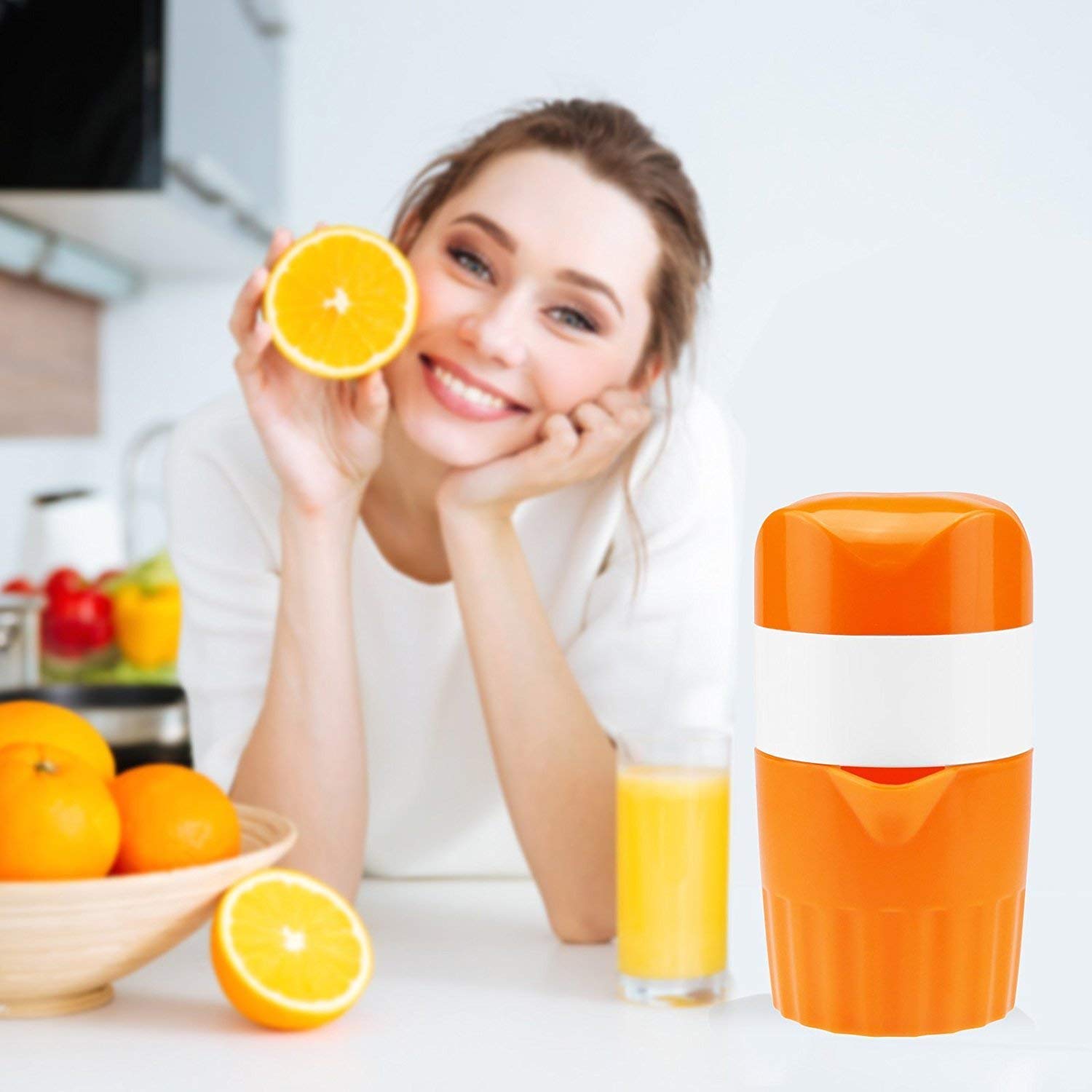 2815 Manual Handheld Citrus Orange Lemon Juicer Fruit Press Squeeze Extractor New DeoDap 2815 Manual Handheld Citrus Orange Lemon Juicer Fruit Press Squeeze Extractor New DeoDap